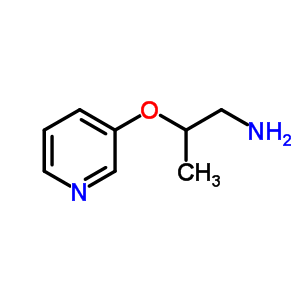 [2-(Pyridin-3-yloxy)propyl]amine Structure,886763-53-7Structure