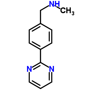 N-methyl-4-pyrimidin-2-ylbenzylamine Structure,886851-48-5Structure