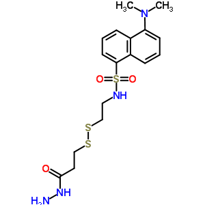 2-(Dansylsulfonamido)ethyl-3-(hydrazinocarboxy)ethyl disulfide Structure,887354-22-5Structure