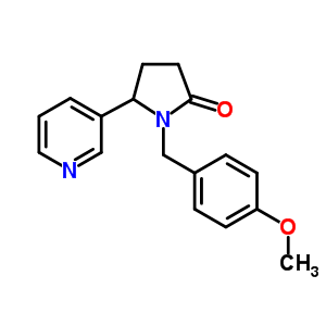 N-(4-methoxybenzyl)cotinine Structure,887406-85-1Structure