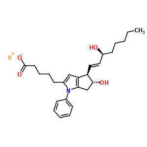 Piriprost potassium salt Structure,88851-62-1Structure