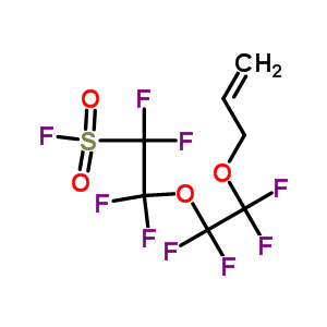 2-[2-(Allyloxy)-1,1,2,2-tetrafluoroethoxy]tetrafluoroethanesulfonyl fluoride Structure,88986-39-4Structure