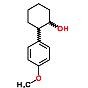 2-(4-Methoxyphenyl)cyclohexan-1-ol Structure,89008-80-0Structure