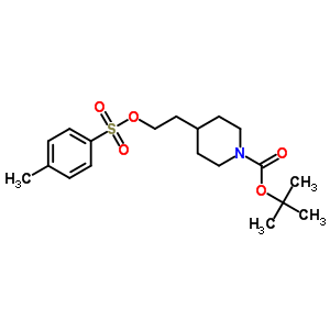 1-Boc-4-[2-(toluene-4-sulfonyloxy)-ethyl]-piperidine Structure,89151-45-1Structure