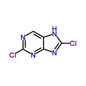 2,8-Dichloro-9h-purine Structure,89166-91-6Structure