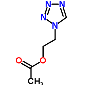 1H-tetrazole-1-ethanol,1-acetate Structure,89181-90-8Structure