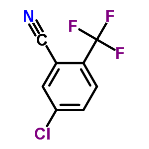 5-Chloro-2-(trifluoromethyl)benzonitrile Structure,89223-58-5Structure