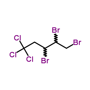 3,4,5-Tribromo-1,1,1-trichloro-pentane Structure,89322-63-4Structure