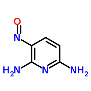 2,6-Diamino-3-nitrosopyridine Structure,89323-10-4Structure