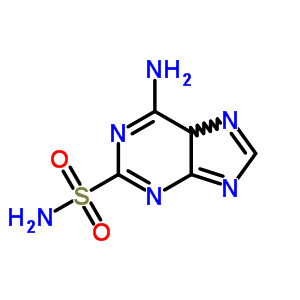 9H-purine-2-sulfonamide,6-amino- Structure,89323-34-2Structure