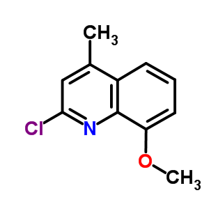 2-Chloro-8-methoxy-4-methylquinoline Structure,89445-80-7Structure