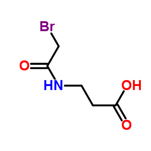 N-bromoacetyl-beta-alanine Structure,89520-11-6Structure