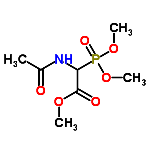 Methyl-2-n-(acetylamino)-dimethyl phosphono acetate Structure,89524-99-2Structure