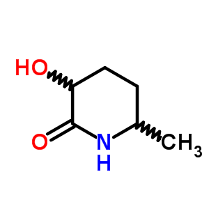 2-Piperidinone,3-hydroxy-6-methyl- Structure,89531-35-1Structure