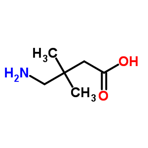 4-Amino-3,3-dimethylbutanoic acid Structure,89584-22-5Structure