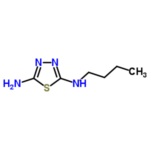 N-butyl-1,3,4-thiadiazole-2,5-diamine Structure,89774-01-6Structure