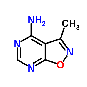 Isoxazolo[5,4-d]pyrimidin-4-amine, 3-methyl-(9ci) Structure,89799-07-5Structure