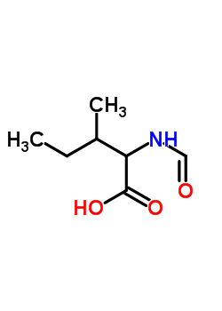 2-Formamido-3-methyl-pentanoic acid Structure,89810-44-6Structure