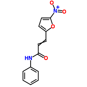 3-(5-Nitro-2-furyl)-n-phenyl-prop-2-enamide Structure,89811-28-9Structure