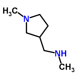 N-methyl-1-(1-methylpyrrolidin-3-yl)methanamine Structure,89850-95-3Structure