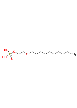 Alpha-phosphono-omega-(decyloxy)-poly(oxy-1,2-ethanediyl) Structure,9004-80-2Structure