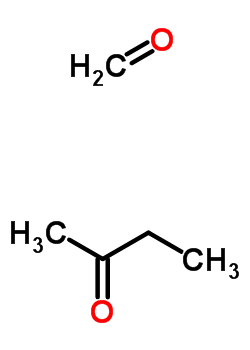 Formaldehyde polymer with 2-butanone Structure,9008-59-7Structure