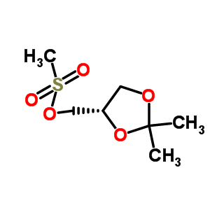 (S)-o-isopropylidene glycerol mesylate Structure,90129-42-3Structure