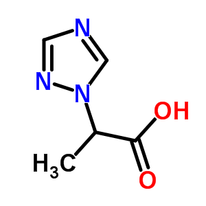 2-(1H-1,2,4-triazol-1-yl)propanoic acid Structure,901586-50-3Structure