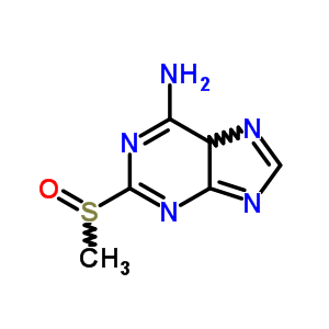 9H-purin-6-amine,2-(methylsulfinyl)- Structure,90196-02-4Structure