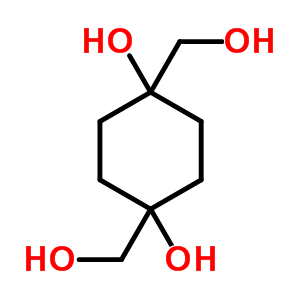 1,4-Bis(hydroxymethyl)cyclohexane-1,4-diol Structure,90201-74-4Structure