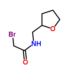 2-Bromo-n-(tetrahydro-2-furanylmethyl)acetamide Structure,90271-69-5Structure