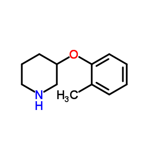 3-(2-Methylphenoxy)piperidine Structure,902837-28-9Structure