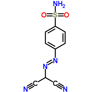 Benzenesulfonamide, p-((dicyanomethyl)azo)- Structure,90323-46-9Structure