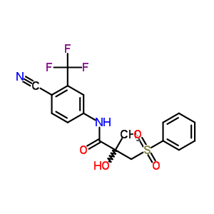 Desfluoro bicalutamide Structure,90357-05-4Structure