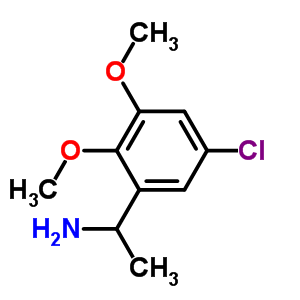 1-(5-Chloro-2,3-dimethoxyphenyl)ethylamine Structure,903581-03-3Structure