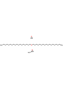 Stearyl alcohol ethoxylated and propoxylated Structure,9038-43-1Structure