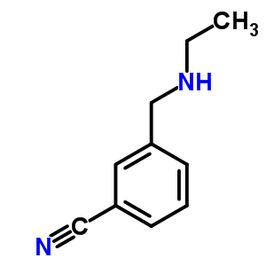 3-((Ethylamino)methyl)benzonitrile Structure,90389-97-2Structure