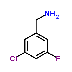 (3-Chloro-5-fluorophenyl)methanamine Structure,90390-33-3Structure