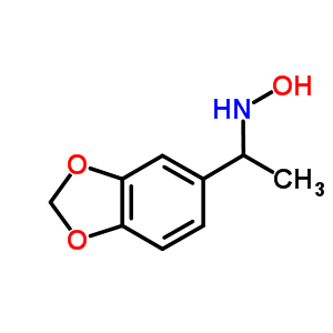 N-(1-benzo[1,3]dioxol-5-yl-ethyl)-hydroxylamine Structure,904813-15-6Structure