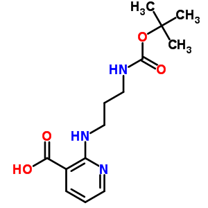 2-(3-Tert-butoxycarbonylamino-propylamino)-nicotinic acid Structure,904816-06-4Structure