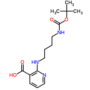 2-(4-Tert-butoxycarbonylamino-butylamino)-nicotinic acid Structure,904816-11-1Structure