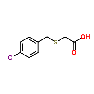 (4-Chlorobenzyl)thio]acetic acid Structure,90649-82-4Structure