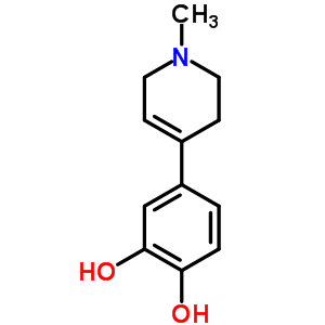 1,2-Benzenediol, 4-(1,2,3,6-tetrahydro-1-methyl-4-pyridinyl)-(9ci) Structure,90684-16-5Structure