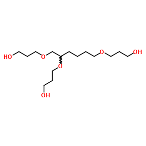 Poly(oxypropylene) 1,2,6-hexanetriyl ether Structure,9072-61-1Structure