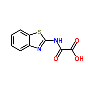 Acetic acid, (2-benzothiazolylamino)oxo-(9ci) Structure,90730-51-1Structure