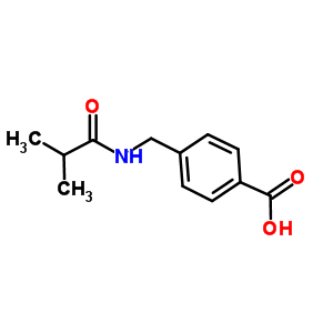 4-[(Isobutyrylamino)methyl]benzoic acid Structure,908495-37-4Structure