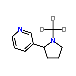 rac-Nicotine-13CD3 Structure,909014-86-4Structure