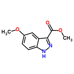 Methyl 5-methoxy-1h-indazole-3-carboxylate Structure,90915-65-4Structure