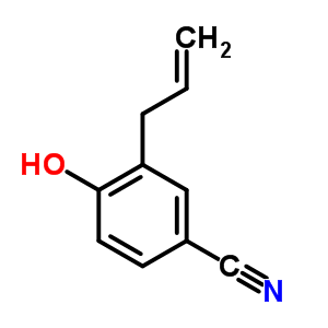 3-Allyl-4-hydroxybenzonitrile Structure,90923-69-6Structure