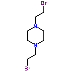 1,4-Bis(2-bromoethyl)piperazine Structure,90942-23-7Structure